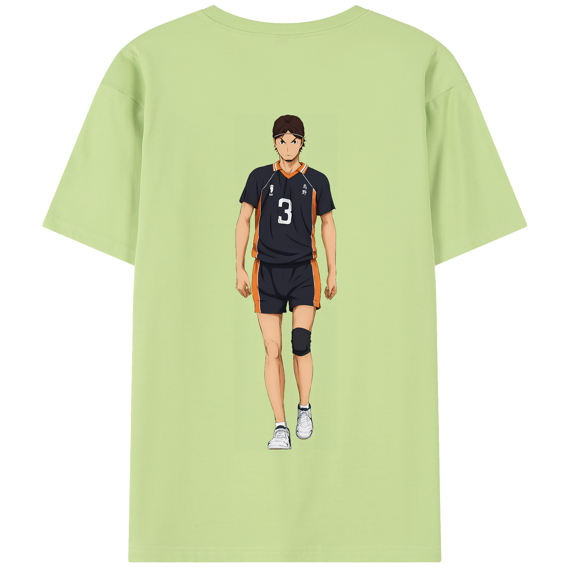 （画像用） ハイキュー!! Haikyu!! 綿100％半袖Tシャツ（背面プリント）